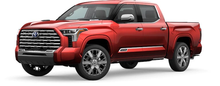2022 Toyota Tundra Capstone in Supersonic Red | Westchester Toyota in Yonkers NY