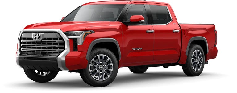 2022 Toyota Tundra Limited in Supersonic Red | Westchester Toyota in Yonkers NY